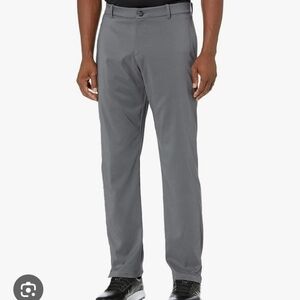 Nike Golf Gray Flat Front Tour Performance Dri Fit Pants 36x34
